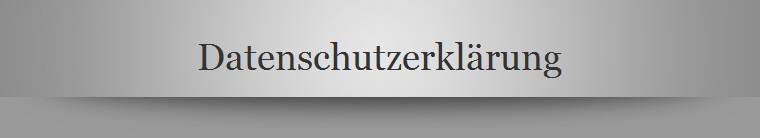 Datenschutzerklärung
