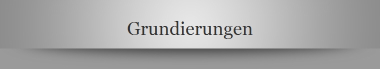 Grundierungen